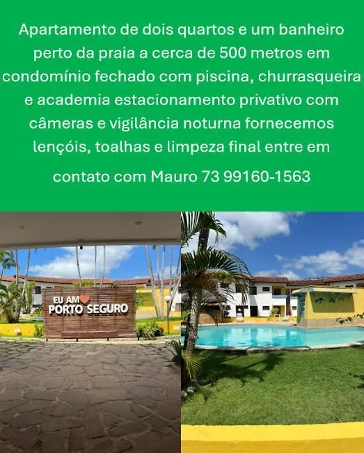 Apartamento Terreo Dois Quartos Wifi E Piscina Porto Seguro Apartament